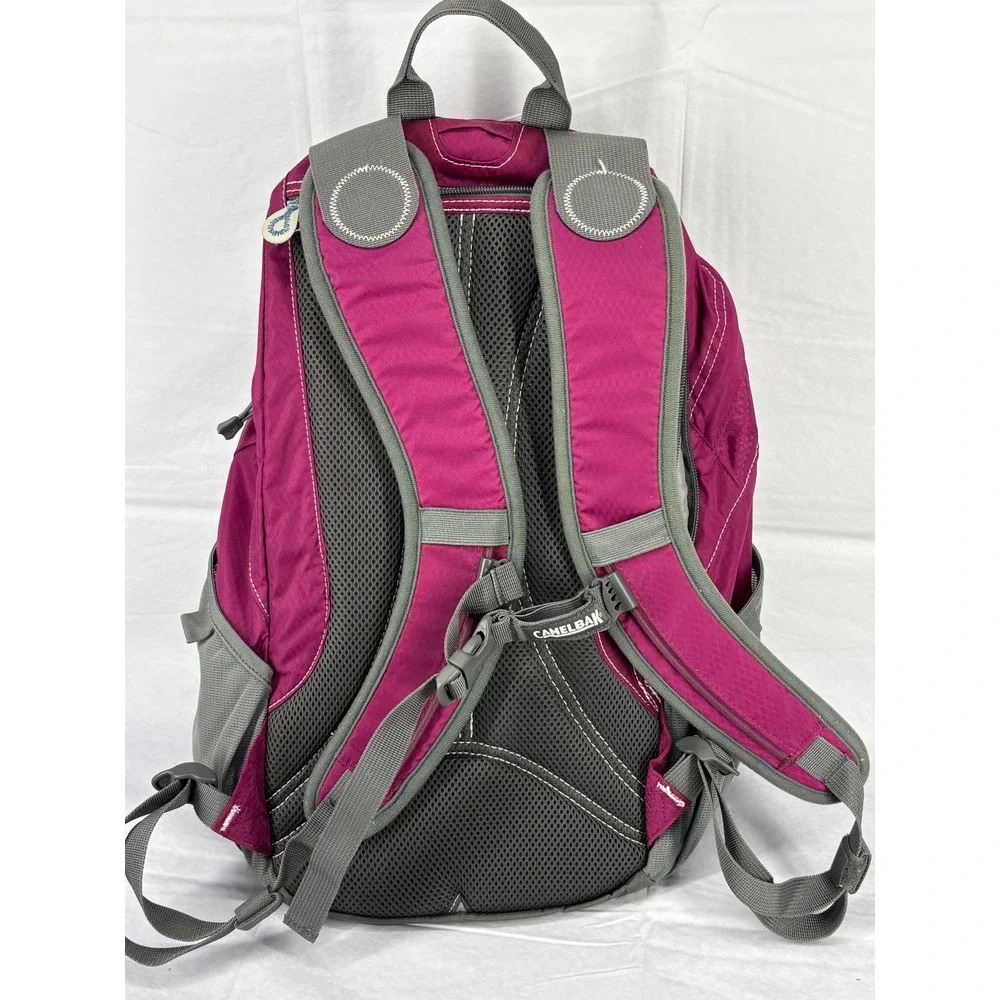 CamelBak DayStar 18 Cycling Backpack Purple Gray Ergonomic Hiking Bag FF